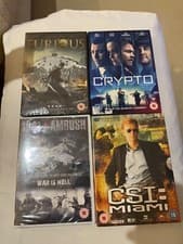 Image of Bundle of 4 DVD'S - CSI Miami, 1941 Ambush, Crypto, Furious, 15+