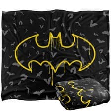 Image of Batman Officially Licensed Silky Touch Super Soft Throw Blanket 152 x 127 cm
