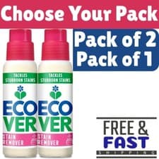 Image of Ecover Stain Remover 200ml Eco-Friendly Laundry Tough Stain Remover Effective UK