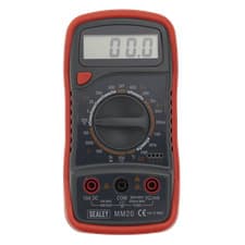 Image of Sealey Mm20 Digital Multimeter 8 Function With Thermocouple