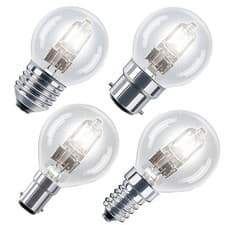 Image of Eco Halogen Energy Saving Golf Ball Light Bulbs B22,E14,B15,E27 in 28w or 42w
