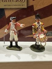 Image of Britains American Revolution 17956 British 80th Foot Advancing Command Set New
