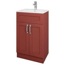 Image of Belofay Floor Standing Vanity Unit with basin | Bathroom Vanity Unit with basin