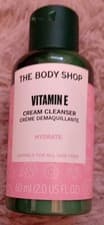 Image of The Body Shop Vitamin E Cream Cleanser 60ml. (HYDRATE)