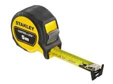 Image of Stanley® Hand Tools CONTROL-LOCK™ Pocket Tape 5m (Width 25mm) (Metric only)