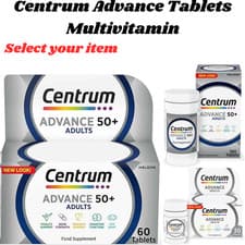 Image of Centrum Advance 50 Plus Multivitamins,Minerals & Supplement 30-60-100-180 Tablet