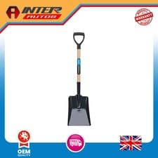Image of Draper Carbon Steel Square Mouth Builders Shovel with Hardwood Shaft 10904