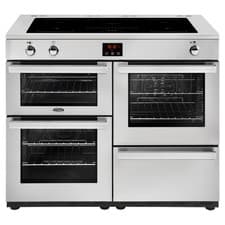 Image of Belling Cookcentre 110cm Induction Range Cooker S. Steel 110Ei PROF Sta Grade C