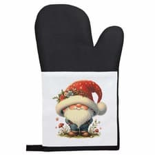 Image of 'Cute Christmas Gnome' Oven Glove / Mitt (OG00063573)