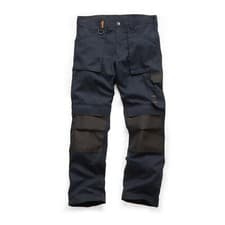Image of Scruffs NAVY Worker Plus / Worker Trousers | Trade Hard Wearing Work Trousers