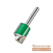 Image of Trend C030AX1/4TC CraftPro Two Flute Straight Router Cutter 20mm Dia x 20mm Cut