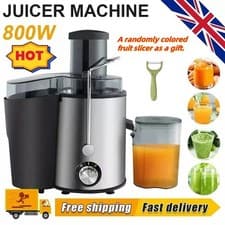 Image of Juicer Machine 2-Speed Centrifugal 500ML Fruit Vegetable Citrus UK Stock