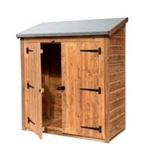 Image of Empire  Pent Garden Tidy Shed 4X2 SHIPLAP TONGUE & GROOVE PENT ROOF