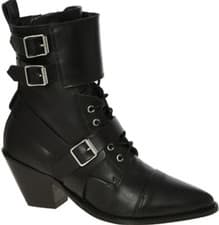 Image of All Saints - Alix Ankle Boots Size 7 New in Box Genuine Leather Zipped Sold Out