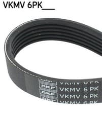 Image of V-Ribbed Belt SKF VKMV 6PK2035 Fits Mercedes-Benz C-Class 6 Ribs