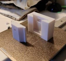 Image of X2 Sonos Play 1 Wall Mount Bracket Black Or White