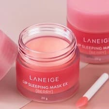 Image of LANEIGE Lip Sleeping Mask EX Berry 20g for Smooth, Firm, Hydrated Lips – K-Beaut