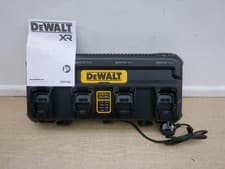 Image of DeWALT DCB1404 4 port multi voltage 18v 54v XR LI-ION battery charger 240v