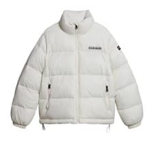 Image of womens NAPAPIJRI puffer jacket A- box 3 loose fit size XL uk 16 eur 44 RRP £195