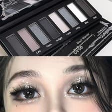 Image of 8 Colors Smoky Eyeshadow Palette Matte Shimmer Metallic Waterproof Long Lasting