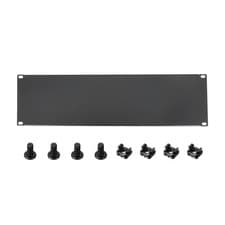 Image of 1 Set 3U Blank Panel with Screws and Nuts for 19 Inches Enclosure Server