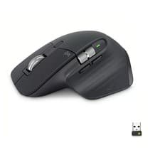 Image of Logitech MX Master 3S Bluetooth Wireless Mouse Graphite C Grade
