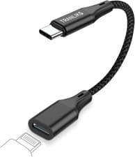 Image of TRANLIKS USB-C to Female Adapter 60W PD Fast Charge & Data for Apple