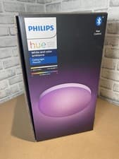 Image of Philips Hue Flourish White and Colour Ambiance Smart LED Ceiling Light Bluetooth