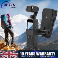 Image of ABS Backpack Strap Clip with Accessory Mount Thumbscrew For DJI Pocket 2 Black