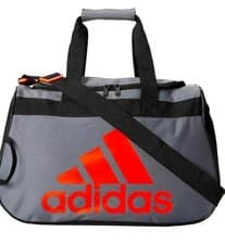 Image of Adidas Diablo Small Duffel Bag Grey/Black/Orange
