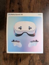 Image of Meta Quest 3S All-in-One VR Headset and Controllers 128GB White