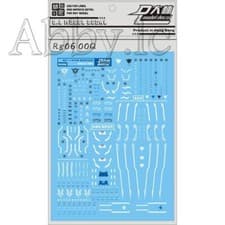 Image of for RG 1/144 GNT-0000 00 Qan[T] 00Q OO Model DL WaterSlide Pre-cut Decal Sticker