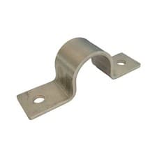 Image of Pipe Saddle Clamp - Guide / Non-grip Type - Various Sizes / Finishes