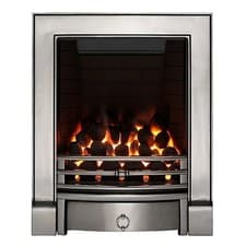 Image of Focal Point Soho full depth Chrome effect Manual control 3.75kW Gas Fire