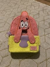 Image of Loungefly Limited Edition SpongeBob SquarePants  Sequin Cosplay Mini Backpack