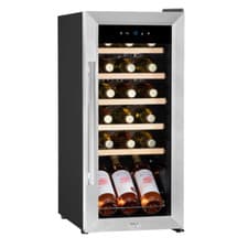 Image of Wine Cooler Drinks Fridge, 18 Bottle, Touch Screen Controls, LED, Baridi DH29 B