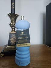 Image of Masterclass Blue Ombré 17cm Salt or Pepper Mill Grinder Brand New