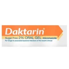 Image of Daktarin Sugar-Free Oral Gel 15g | Oral Thrush Treatment | P Medicine
