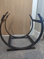 Image of Iron Log Holder - Black