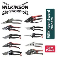 Image of Wilkinson Sword Pruners High Quality Bypass Pruner, Anvil Pruner, RazorCut,