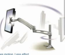 Image of Ergotron LX Series Black Monitor Arm 45-179-195