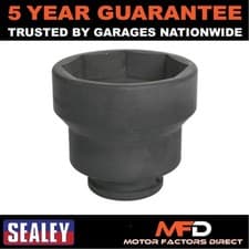 Image of Sealey Front Hub Nut Socket for Scania 3/4"Sq Drive 80mm CV001