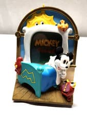 Image of Vintage Disney Mickey in Bed Ceramic Desktop Picture Frame