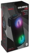 Image of NEW Hama Bluetooth Pipe 3.0 Speaker IPX Waterproof, 24 W in black + Illumination