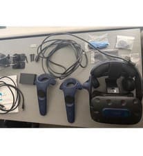 Image of HTC Vive Pro 2 VR Headset Full Kit, Controllers & Base Stations Opened not used