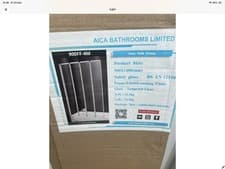 Image of Alica 4 Fold Folding 900x 1400 bath screen