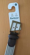 Image of Barbour Nevis Belt Large - Mist - BNWT