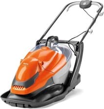 Image of Flymo EasiGlide Plus 360V Hover Collect Lawn Mower - 1800W Motor, 36cm Cutting