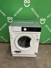 Image of AEG Integrated Washing Machine 1400 rpm White B Rated LFX6G7434BI #LF125380