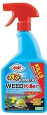 Image of WEEDKILLER LAWN WEED KILLER PATH PATIO ROOT WEEDS KILLER SPRAY EXTRA STRONG NEW
